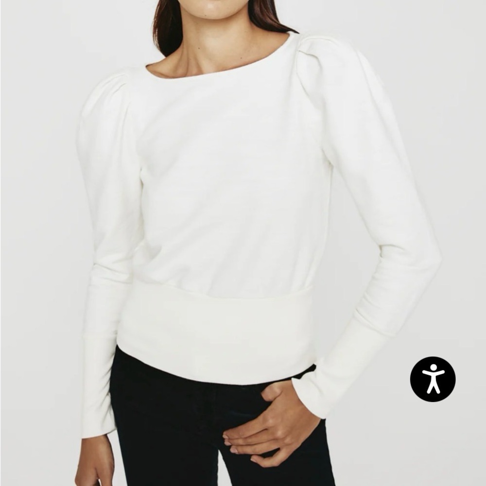 AG Adriano Goldscmied, Walker Sweatshirt Size S 100% cotton NWT Retail $168
